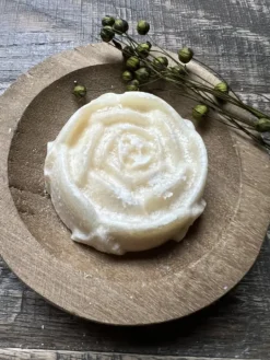 Amberblokje roos Silk