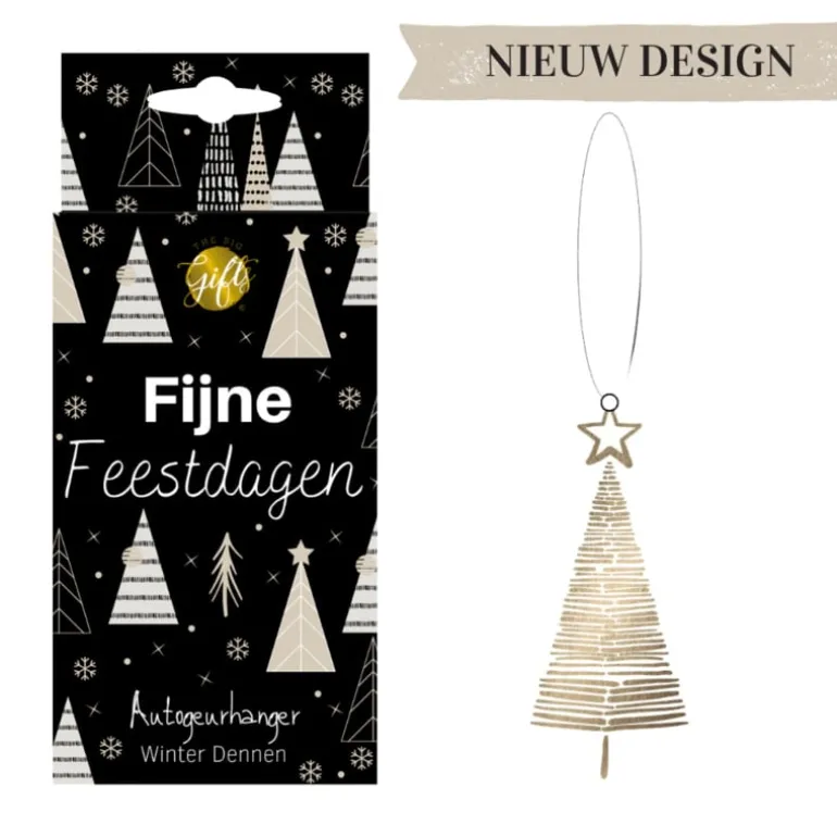 Autogeurhanger - Fijne Feestdagen