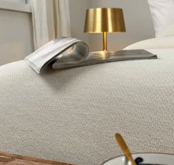 Bedsprei / plaid Utah ecru 180*260