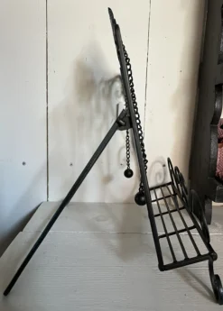 Boekstandaard zwart/blauw