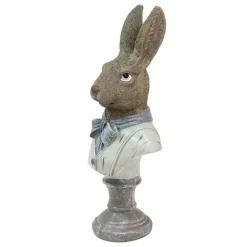 Borstbeeld meneer konijn 12*32