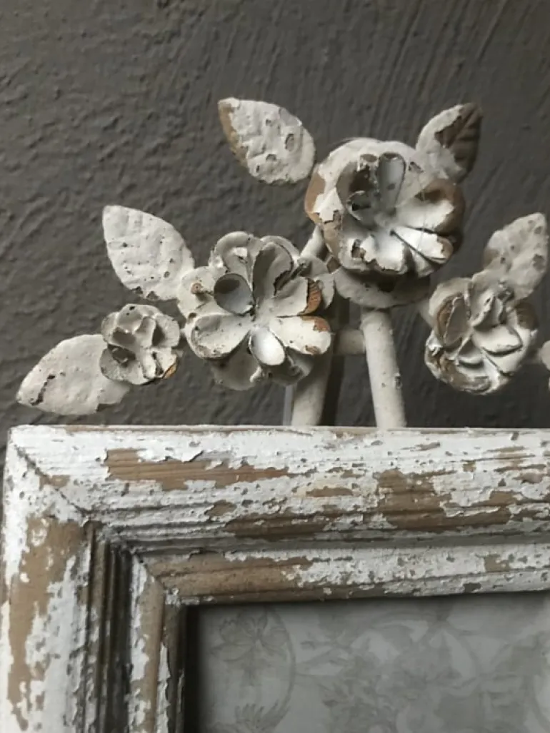 Brocante fotolijst op staander