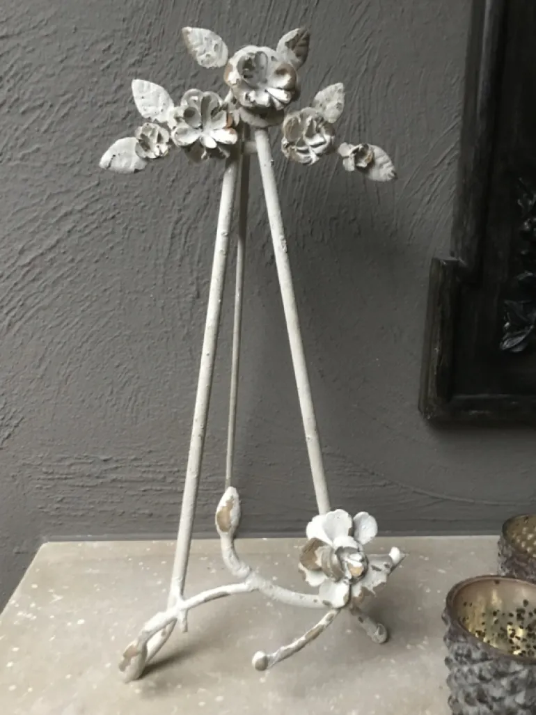 Brocante fotolijst op staander