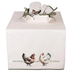 Broodmandje boerderij kippen