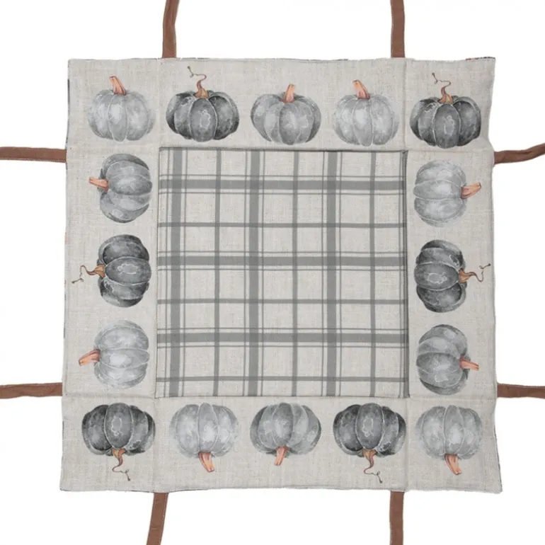 Broodmandje pompoen grijs