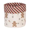 Broodmandje rond Gingerbread Man