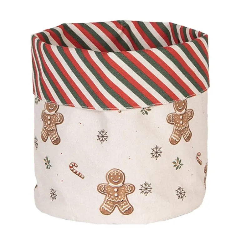 Broodmandje rond Gingerbread Man