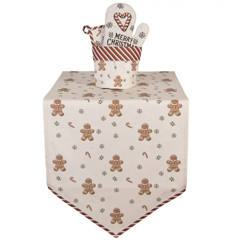 Broodmandje rond Gingerbread Man