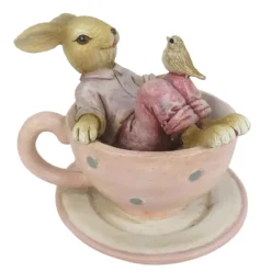 Bunny in kopje roze