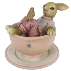 Bunny in kopje roze