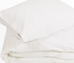 Camilla percal dekbedovertrek offwhite 240*220