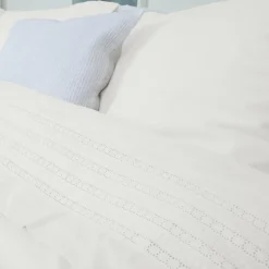 Camilla percal dekbedovertrek offwhite 240*220