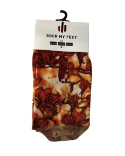 Dames sokken herfst bloesem mt. 36-38