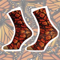 Dames sokken vlinders herfst mt. 36-38