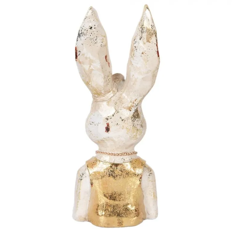 Decoratie beeld mevrouw konijn 29cm