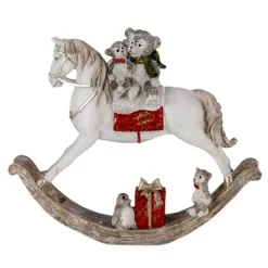 Decoratie beren op hobbelpaard