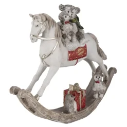 Decoratie beren op hobbelpaard