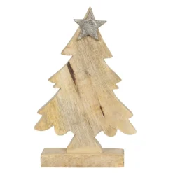 Decoratie boom met ster (M) 15*20