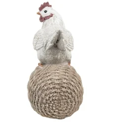 Decoratie ei met kippetje