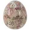 Decoratie ei met rozen (M) 11*14