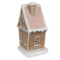 Decoratie gingerbread huisje LED 13*10*21
