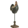 Decoratie haan op voet