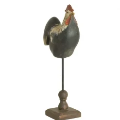 Decoratie haan op voet