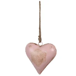 Decoratie hanger ijzeren hart 15*5*15