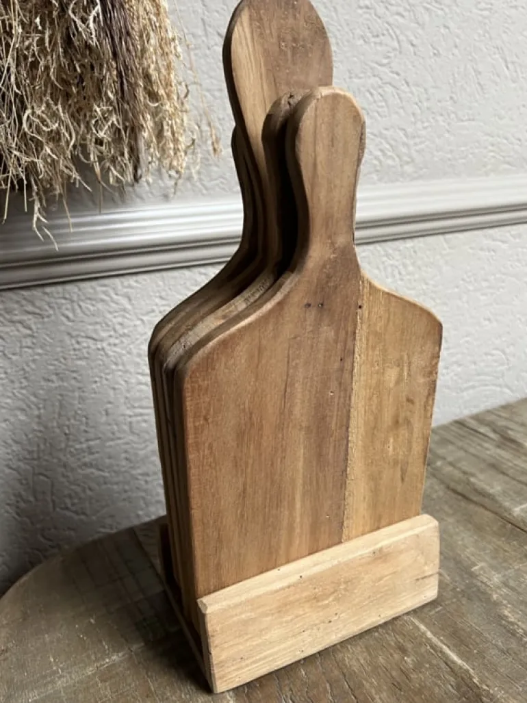 Decoratie houder met 4 planken 37*16*10