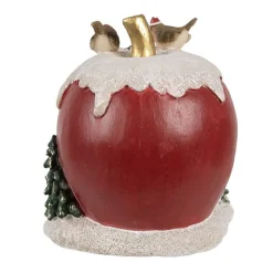 Decoratie huisje appel met LED