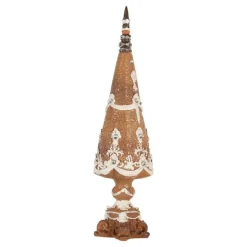 Decoratie kerstboom bruin 9*31