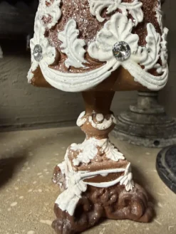 Decoratie kerstboom bruin 9*31