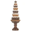 Decoratie kerstboom bruin 11*33