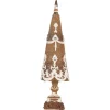 Decoratie kerstboom bruin 10*38