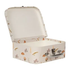 Decoratie kofferset (3) droogbloemen