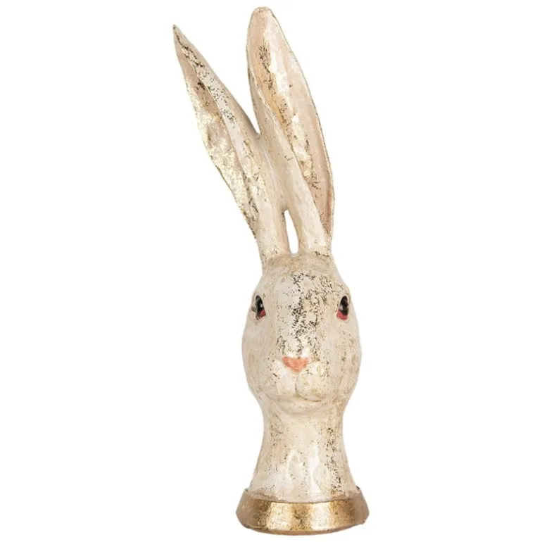 Decoratie konijn met lange oren 14*37