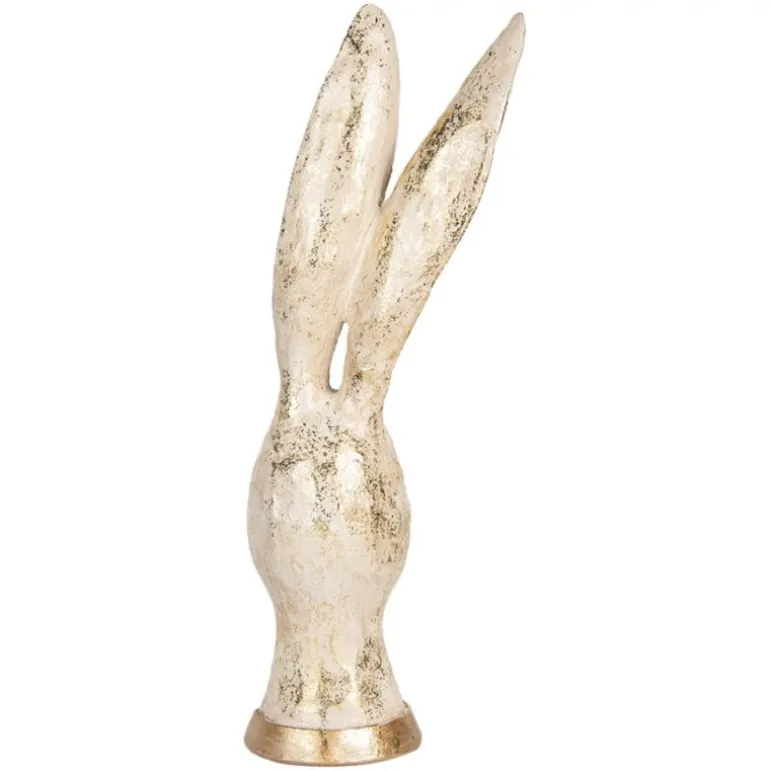 Decoratie konijn met lange oren 14*37