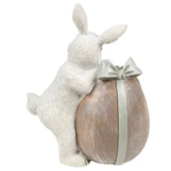 Decoratie konijn met paasei