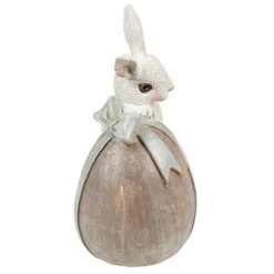 Decoratie konijn met paasei