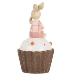 Decoratie konijntje op cupcake