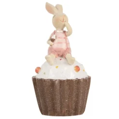 Decoratie konijntje op cupcake
