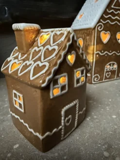 Decoratie peperkoekhuisje LED 7*7*11