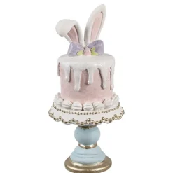 Decoratie taart met konijnen oren 9*19