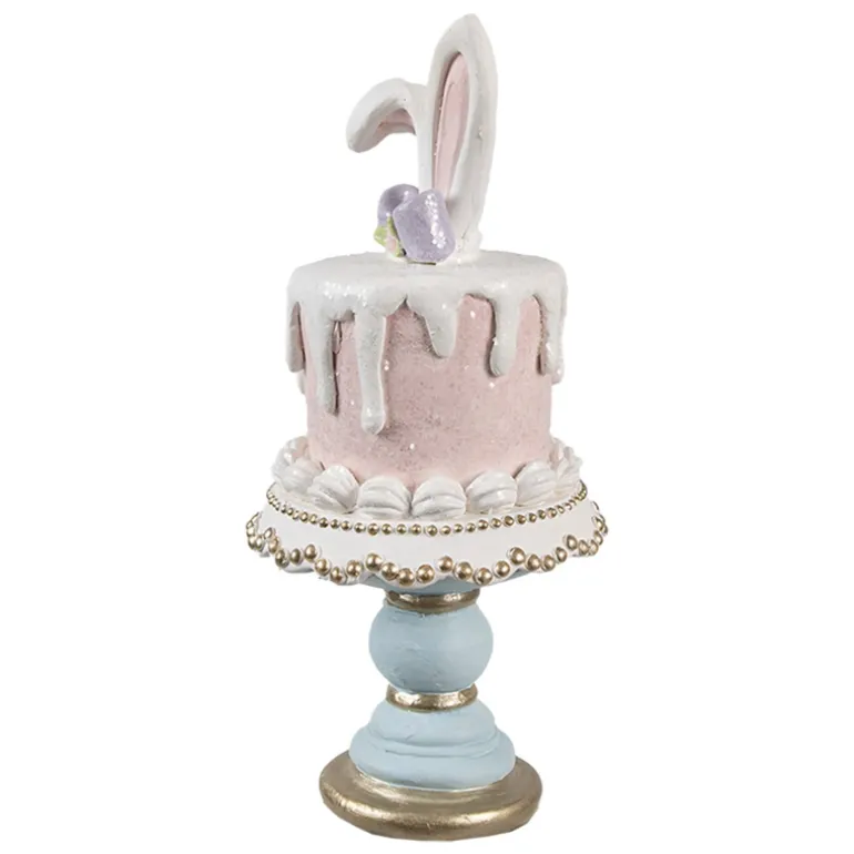 Decoratie taart met konijnen oren 9*19