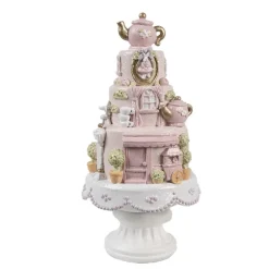 Decoratie taart theepotjes 13*27