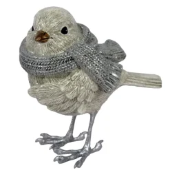 Decoratie vogel met sjaal