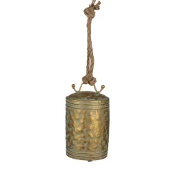 Decoratieve bel koperkleurig