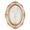 Decoratieve fotolijst roze/goud 10*15