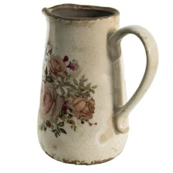 Decoratieve schenkkan rozen