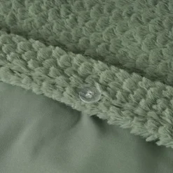 Dekbedovertrek Fur Teddy groen 240*200/220